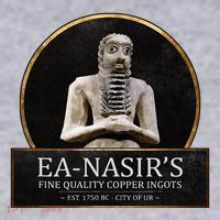 Ea NasirS Copper Ingots Funny Bronze Age History Meme Women's Sweatshirt thumb 2