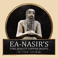 Ea NasirS Copper Ingots Funny Bronze Age History Meme Tote Bag thumb 4