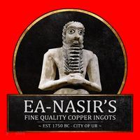 Ea NasirS Copper Ingots Funny Bronze Age History Meme Santa Hat thumb 1