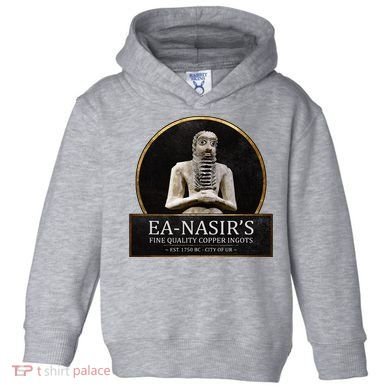 Ea NasirS Copper Ingots Funny Bronze Age History Meme Toddler Hoodie