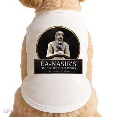 Ea NasirS Copper Ingots Funny Bronze Age History Meme Doggie Tank