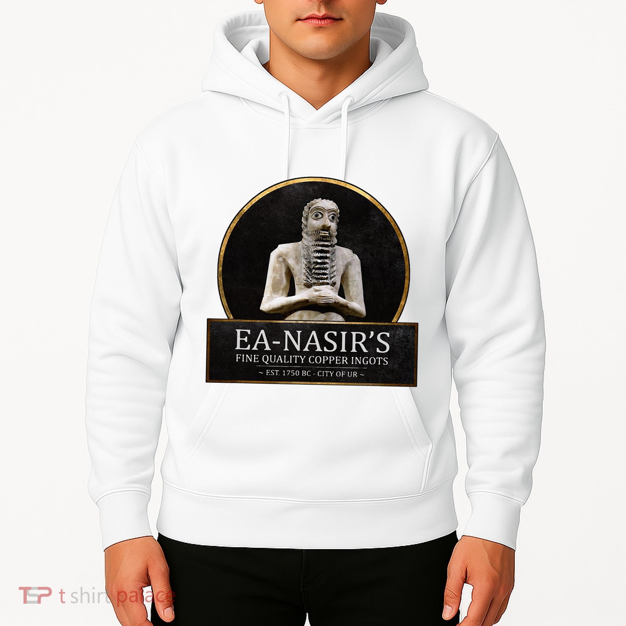 Ea NasirS Copper Ingots Funny Bronze Age History Meme Hoodie