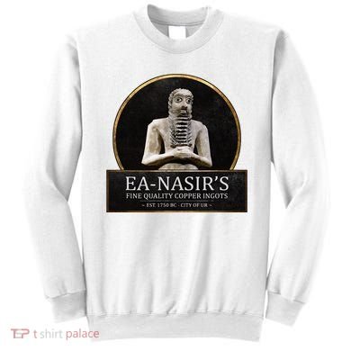 Ea NasirS Copper Ingots Funny Bronze Age History Meme Sweatshirt