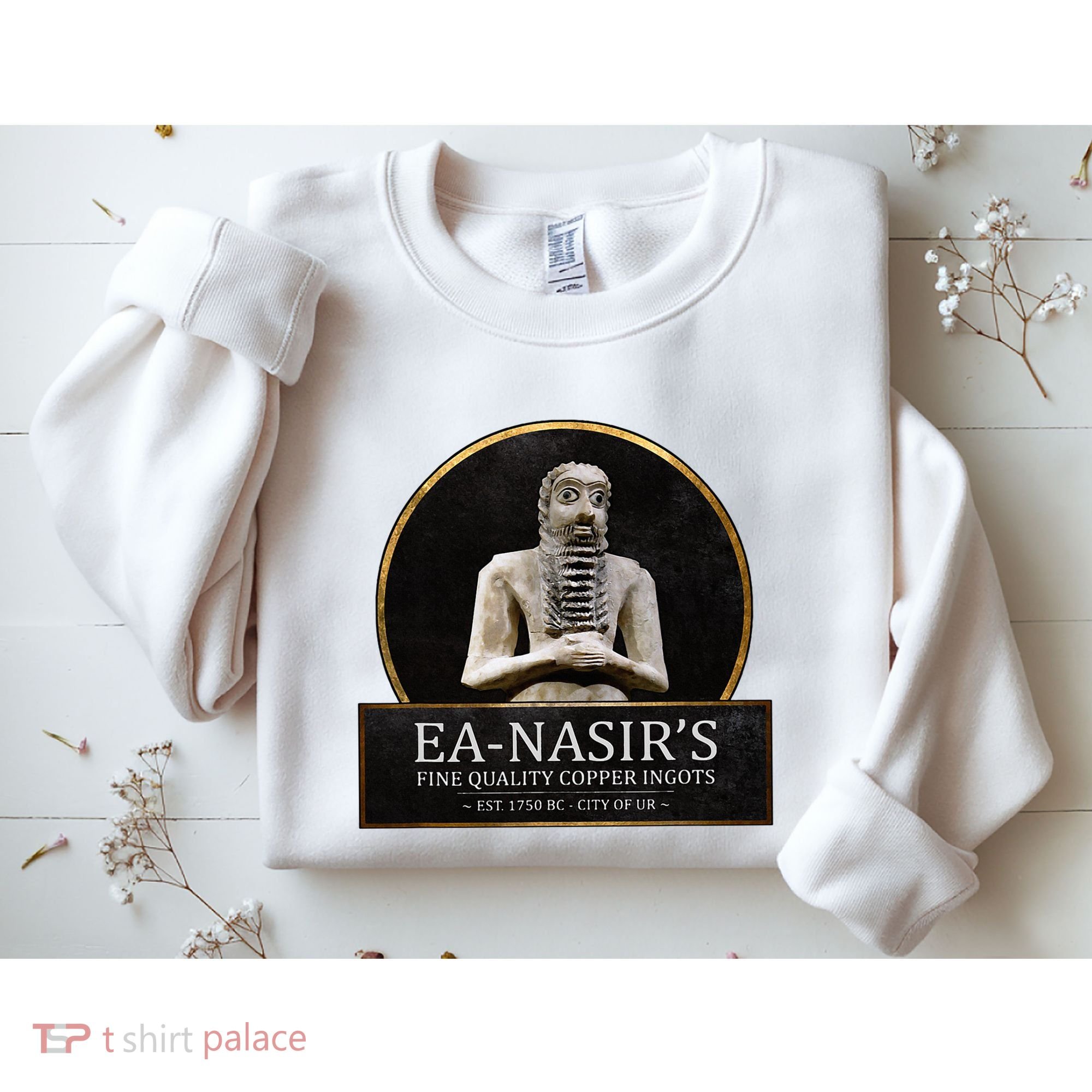 Ea NasirS Copper Ingots Funny Bronze Age History Meme Sweatshirt