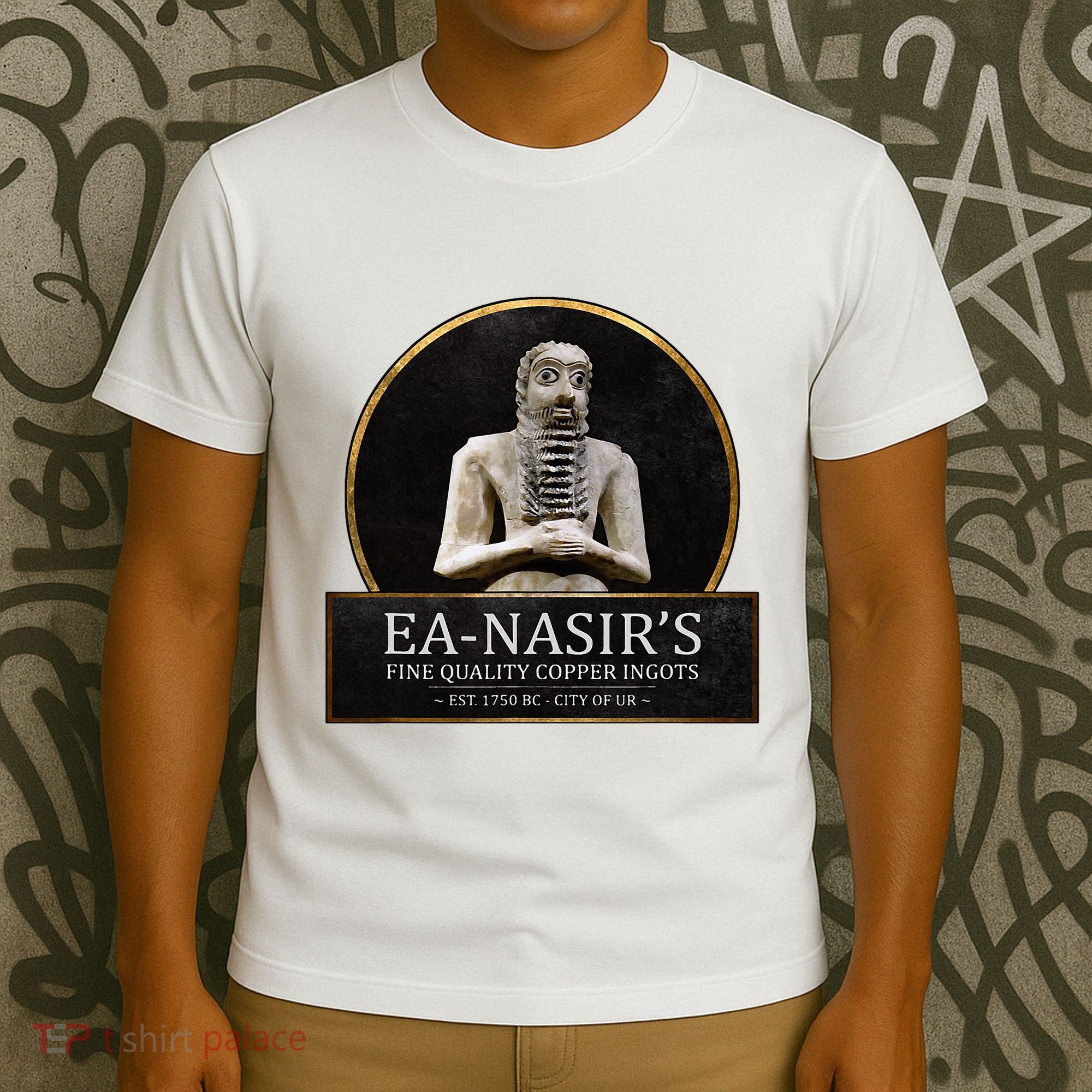 Ea NasirS Copper Ingots Funny Bronze Age History Meme T-Shirt