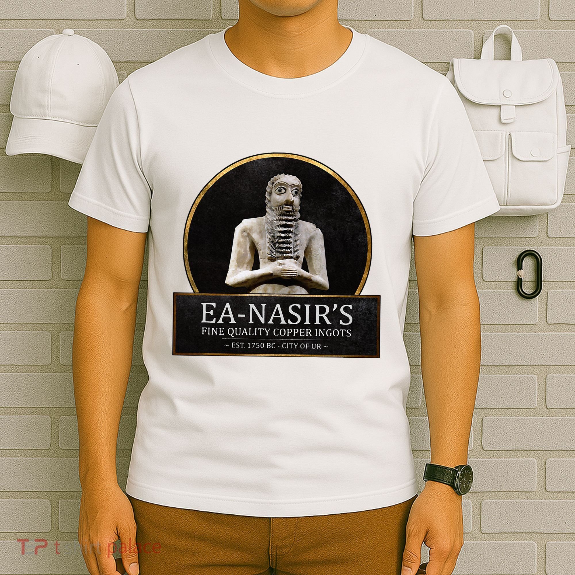 Ea NasirS Copper Ingots Funny Bronze Age History Meme T-Shirt