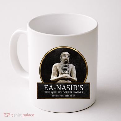 Ea NasirS Copper Ingots Funny Bronze Age History Meme Coffee Mug