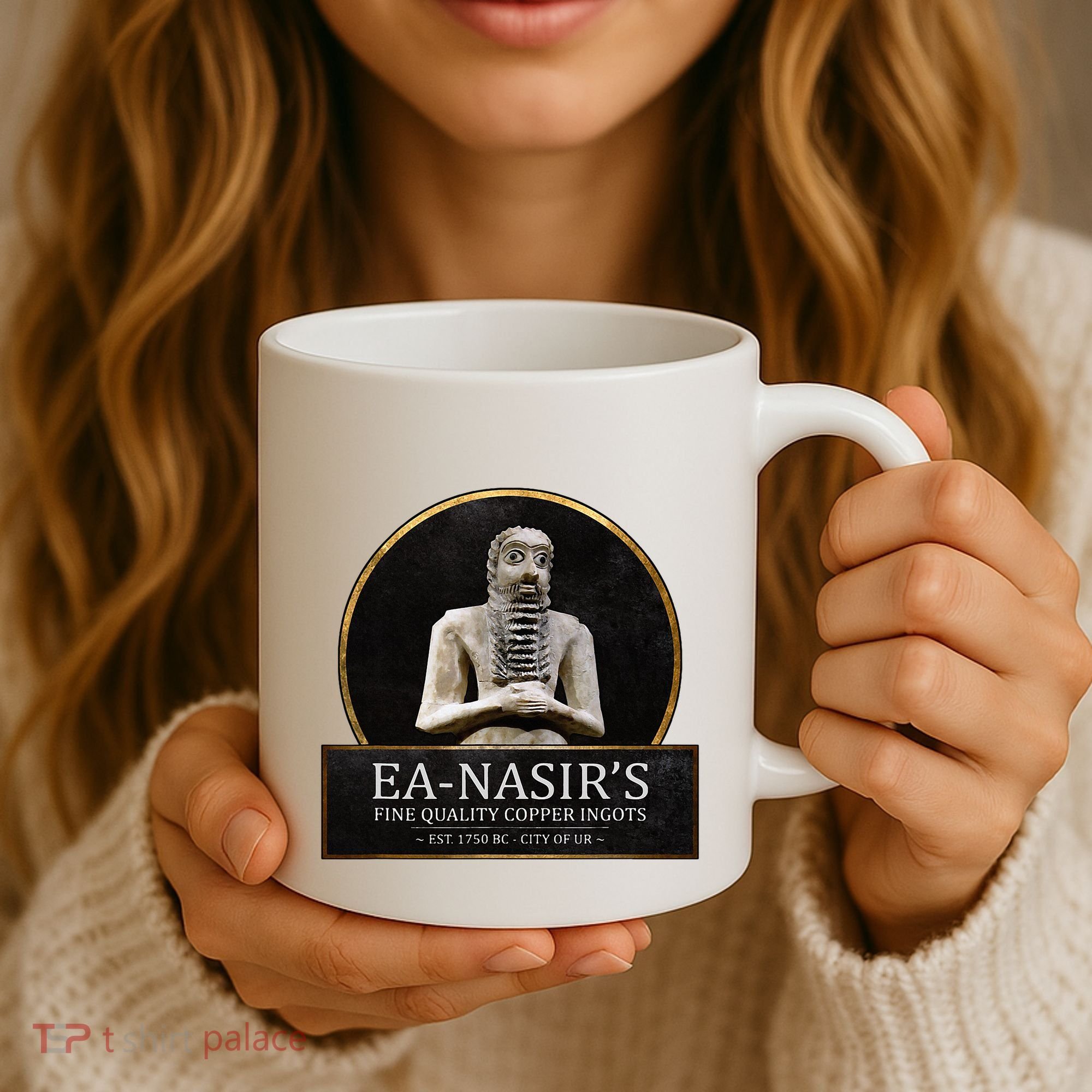 Ea NasirS Copper Ingots Funny Bronze Age History Meme Coffee Mug