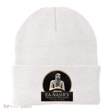 Ea NasirS Copper Ingots Funny Bronze Age History Meme Beanie