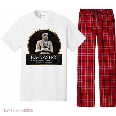 Ea NasirS Copper Ingots Funny Bronze Age History Meme Pajama Set