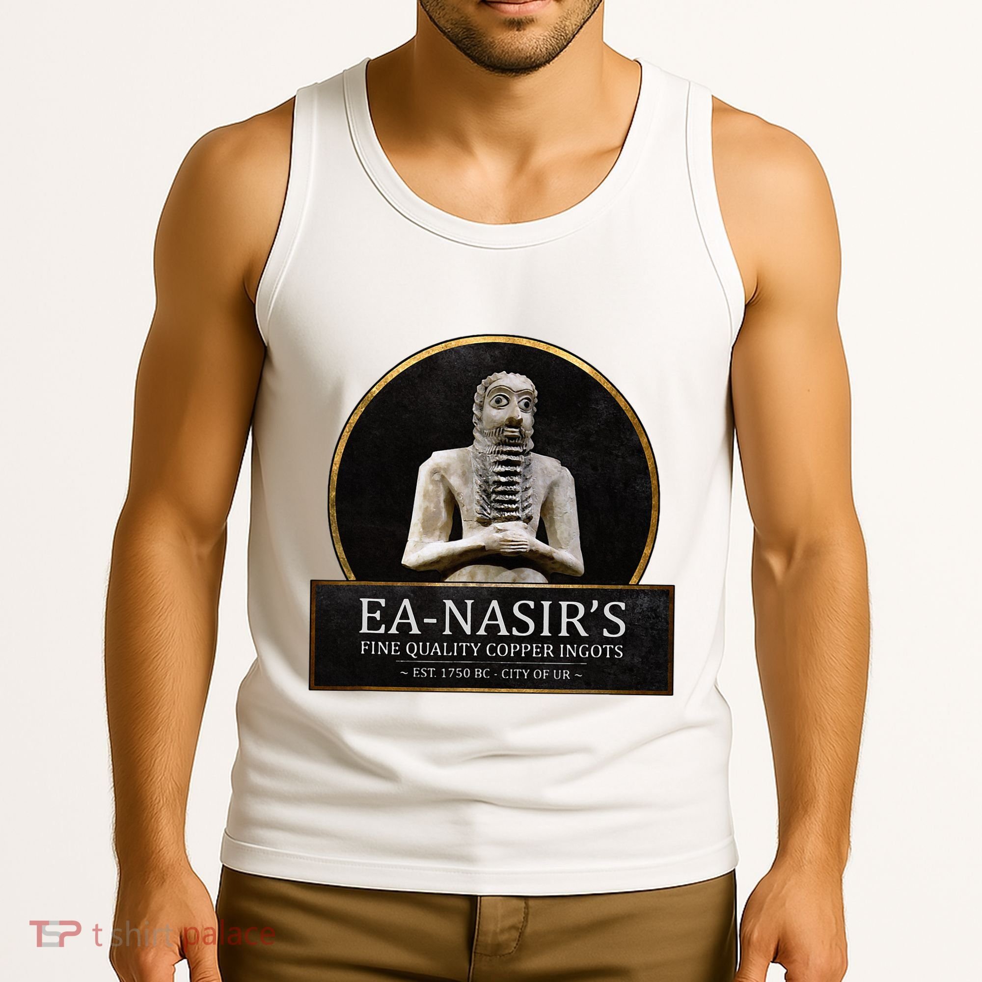 Ea NasirS Copper Ingots Funny Bronze Age History Meme Tank Top