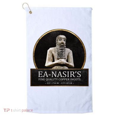 Ea NasirS Copper Ingots Funny Bronze Age History Meme Golf Towel