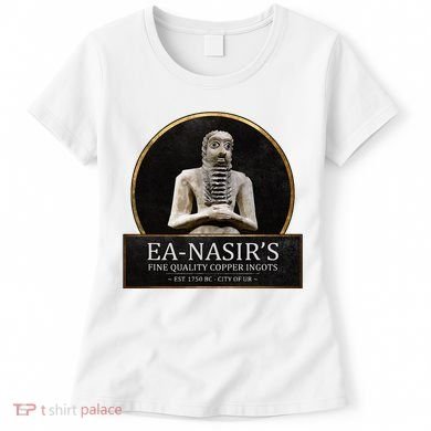 Ea NasirS Copper Ingots Funny Bronze Age History Meme Women's T-Shirt