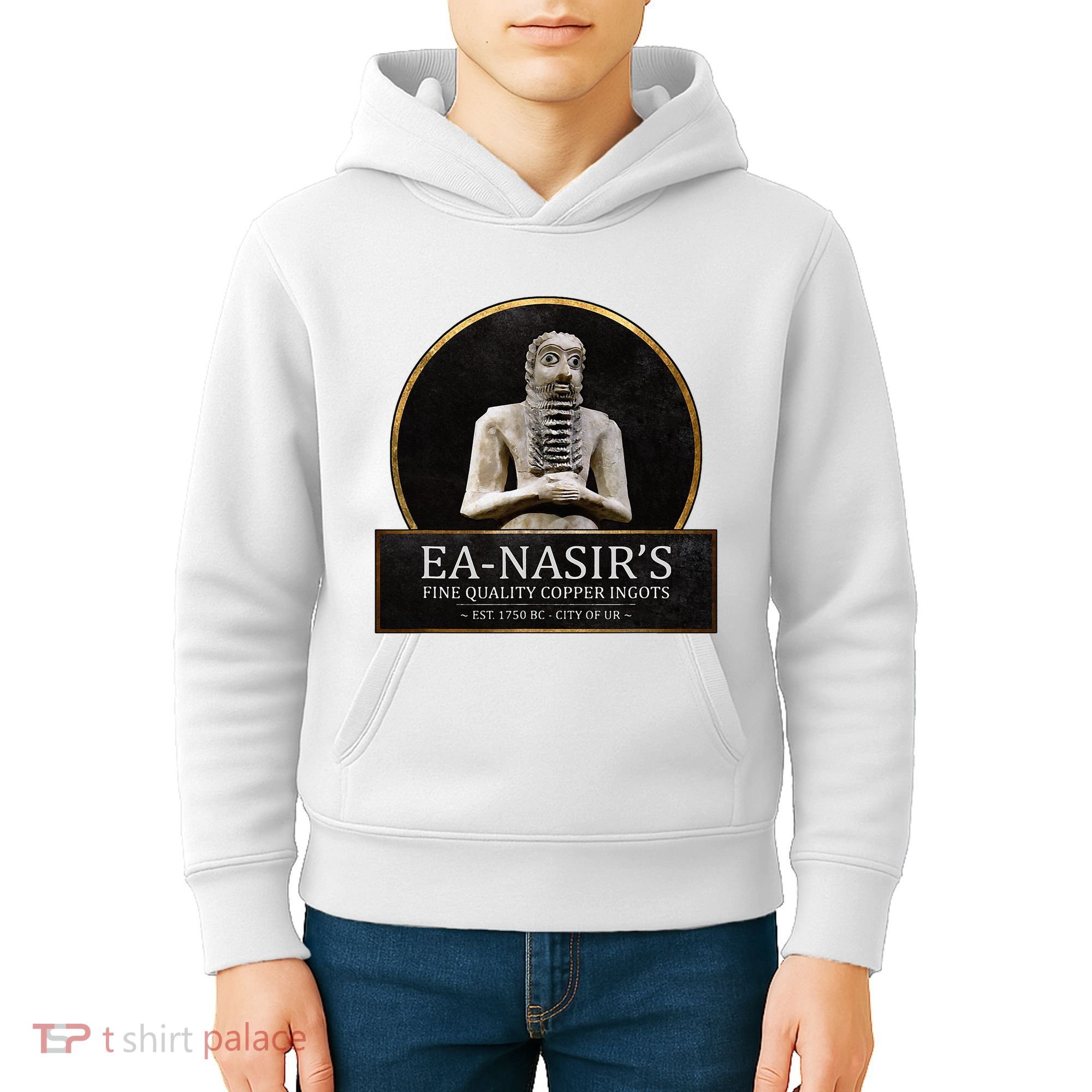Ea NasirS Copper Ingots Funny Bronze Age History Meme Kids Hoodie