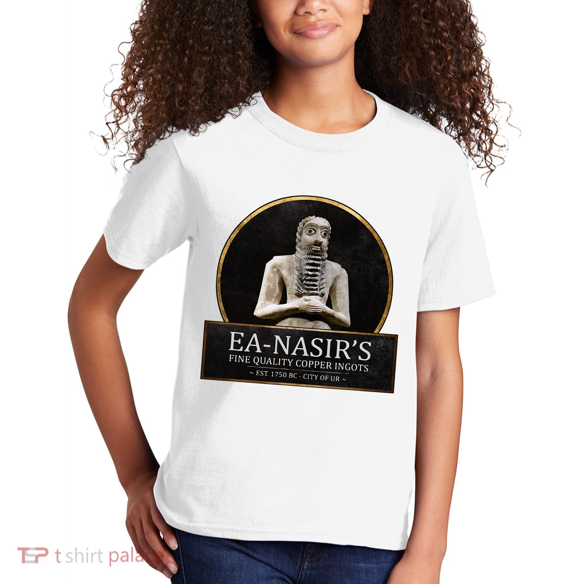 Ea NasirS Copper Ingots Funny Bronze Age History Meme Kids T-Shirt