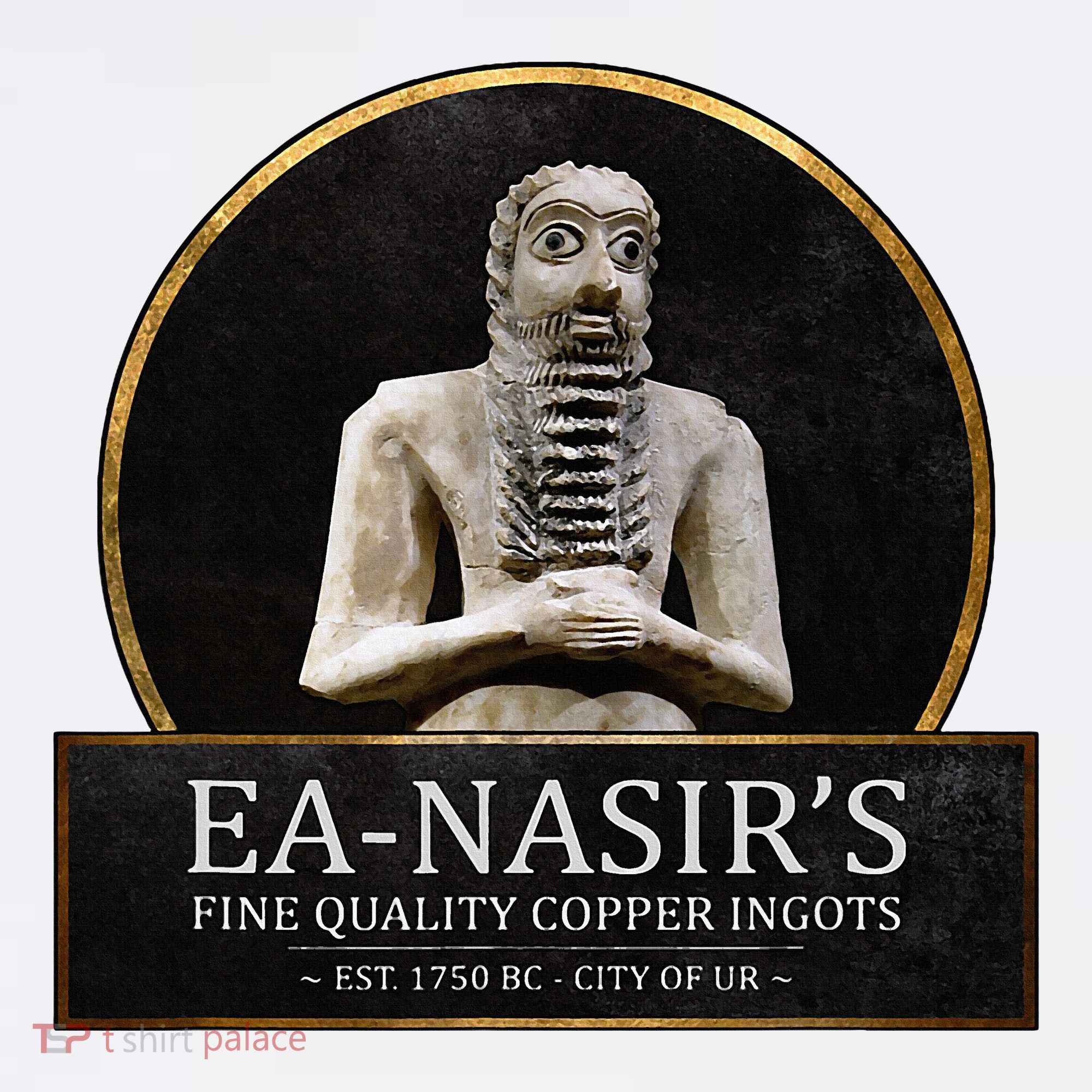 Ea NasirS Copper Ingots Funny Bronze Age History Meme Kids T-Shirt