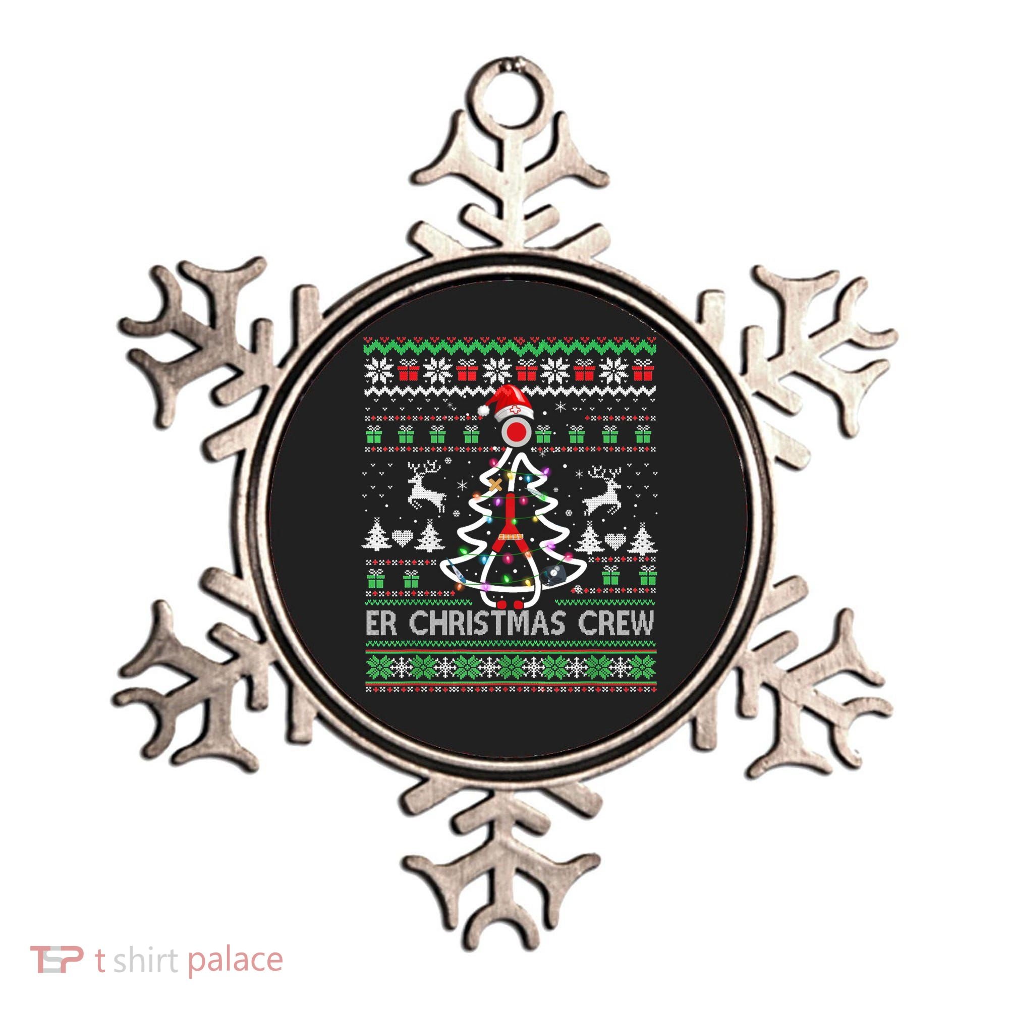 Er Nurse Christmas Crew Emergency Room Icu Nursing Squad Gift Ornament