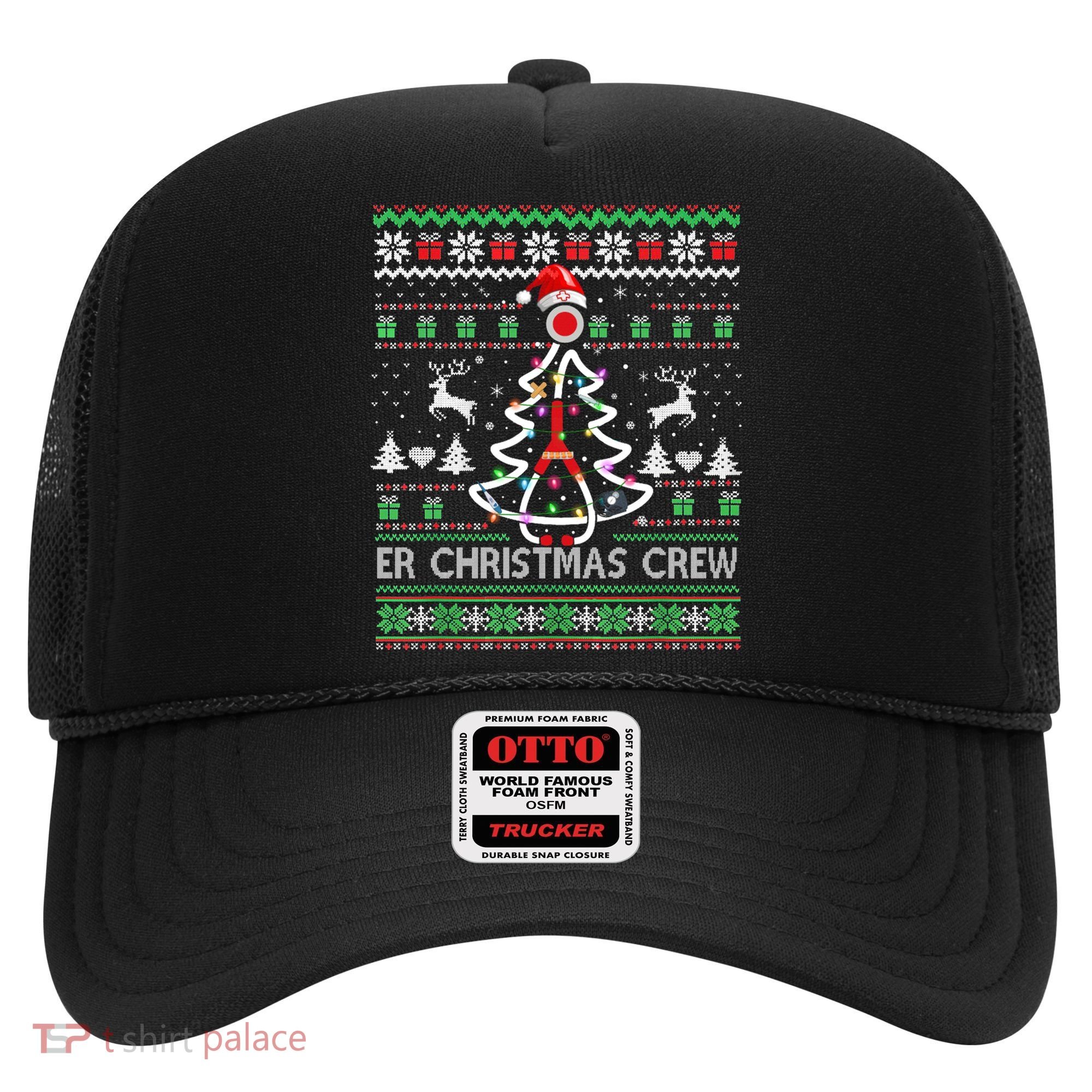 Er Nurse Christmas Crew Emergency Room Icu Nursing Squad Gift Hat