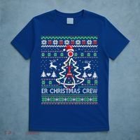 Er Nurse Christmas Crew Emergency Room Icu Nursing Squad Gift T-Shirt thumb 5