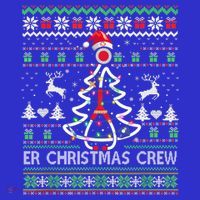 Er Nurse Christmas Crew Emergency Room Icu Nursing Squad Gift Kids T-Shirt thumb 4