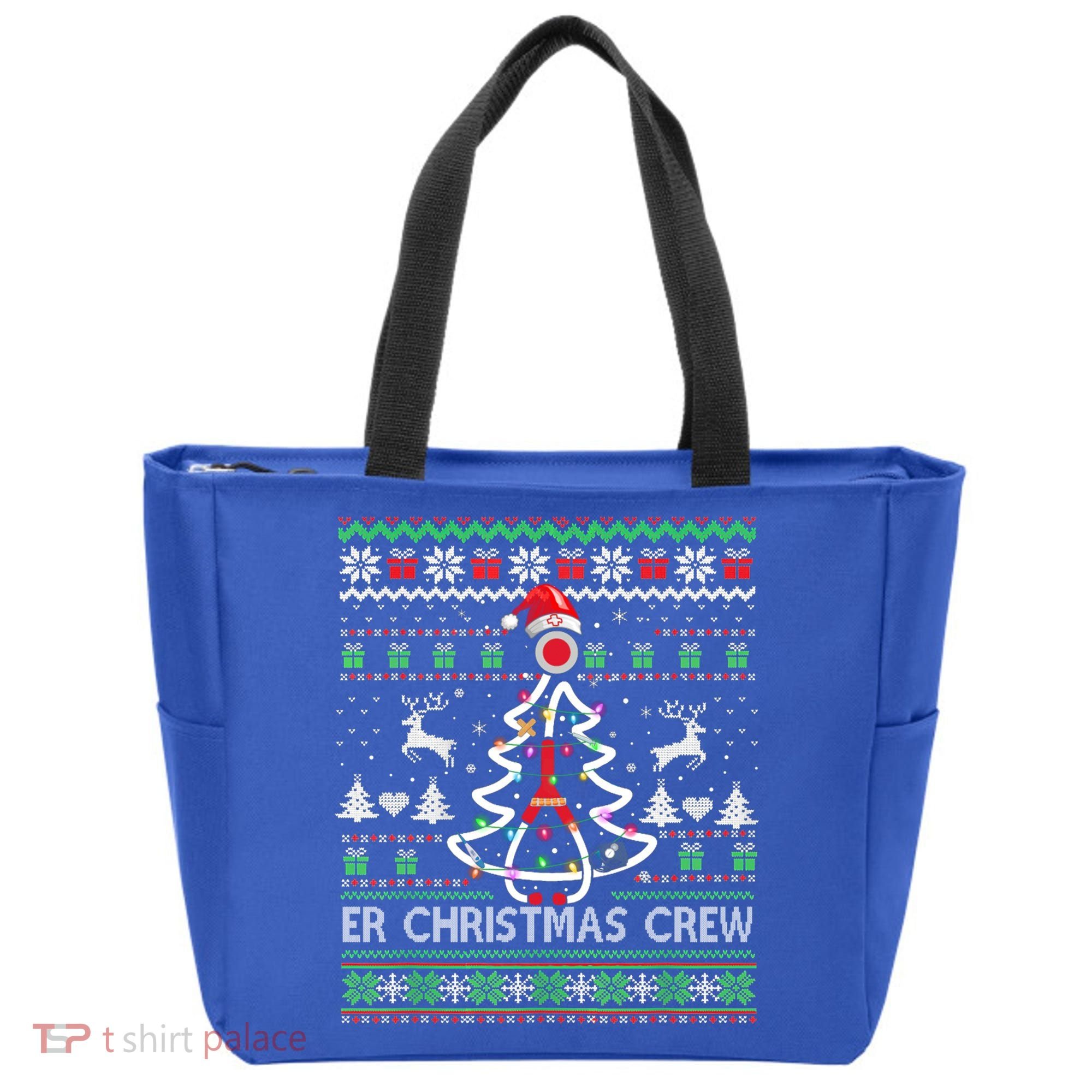 Er Nurse Christmas Crew Emergency Room Icu Nursing Squad Gift Tote Bag