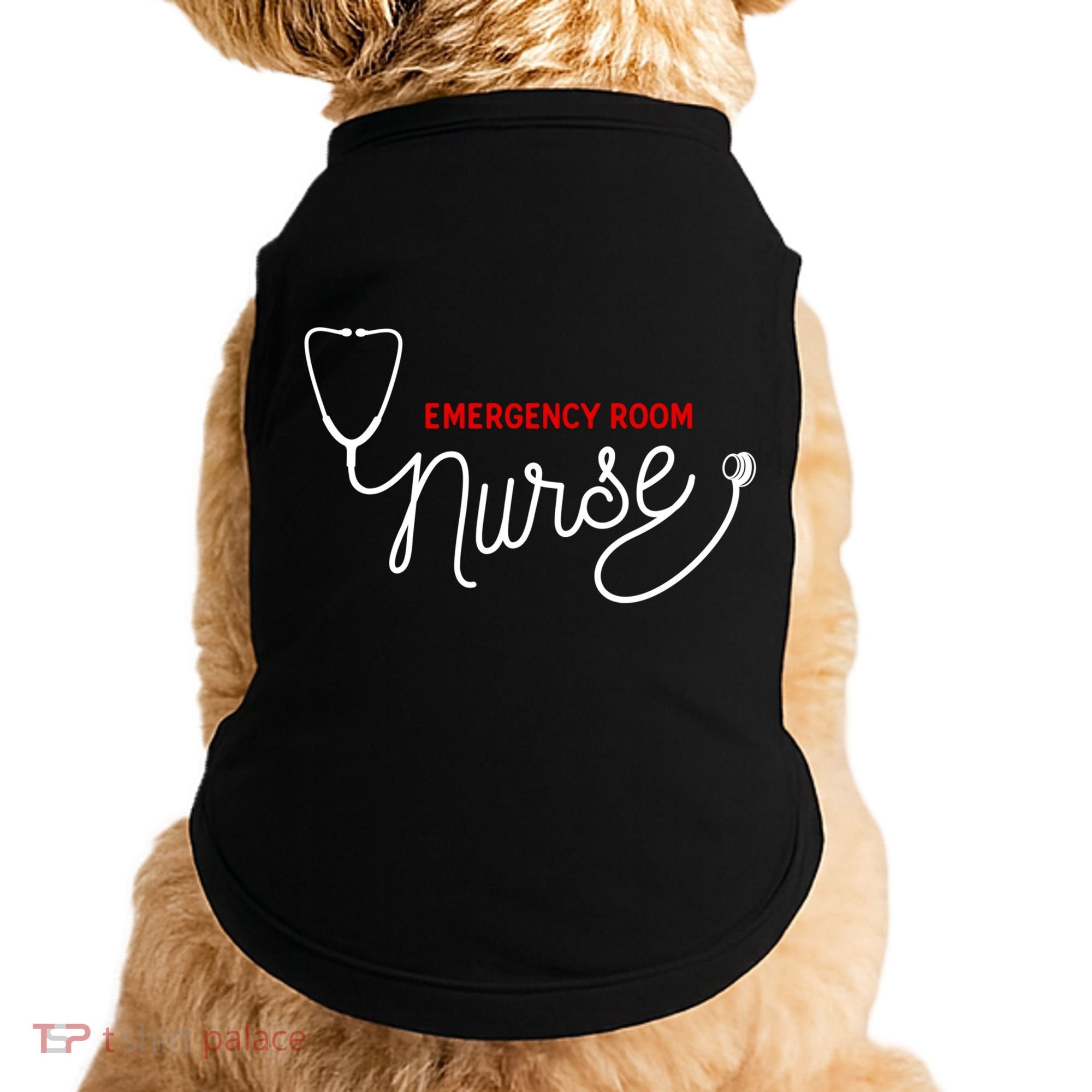 Er Nurse Clothing Gift Emergency Room Nurse Gift Doggie Tank