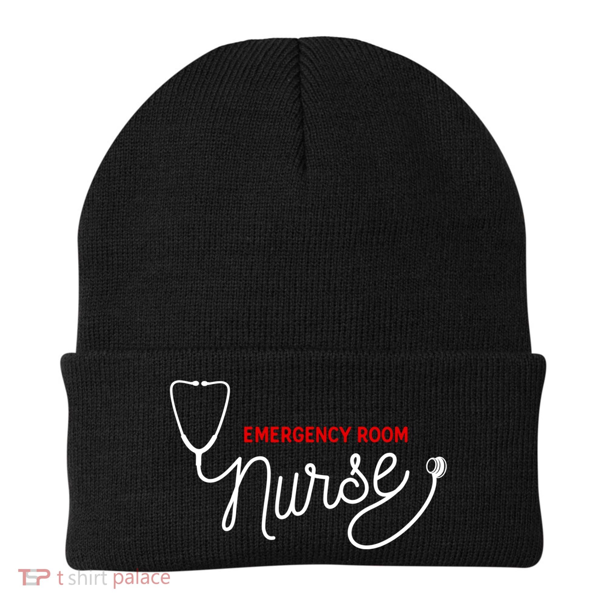 Er Nurse Clothing Gift Emergency Room Nurse Gift Beanie