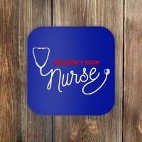 Er Nurse Clothing Gift Emergency Room Nurse Gift Coaster thumb 0