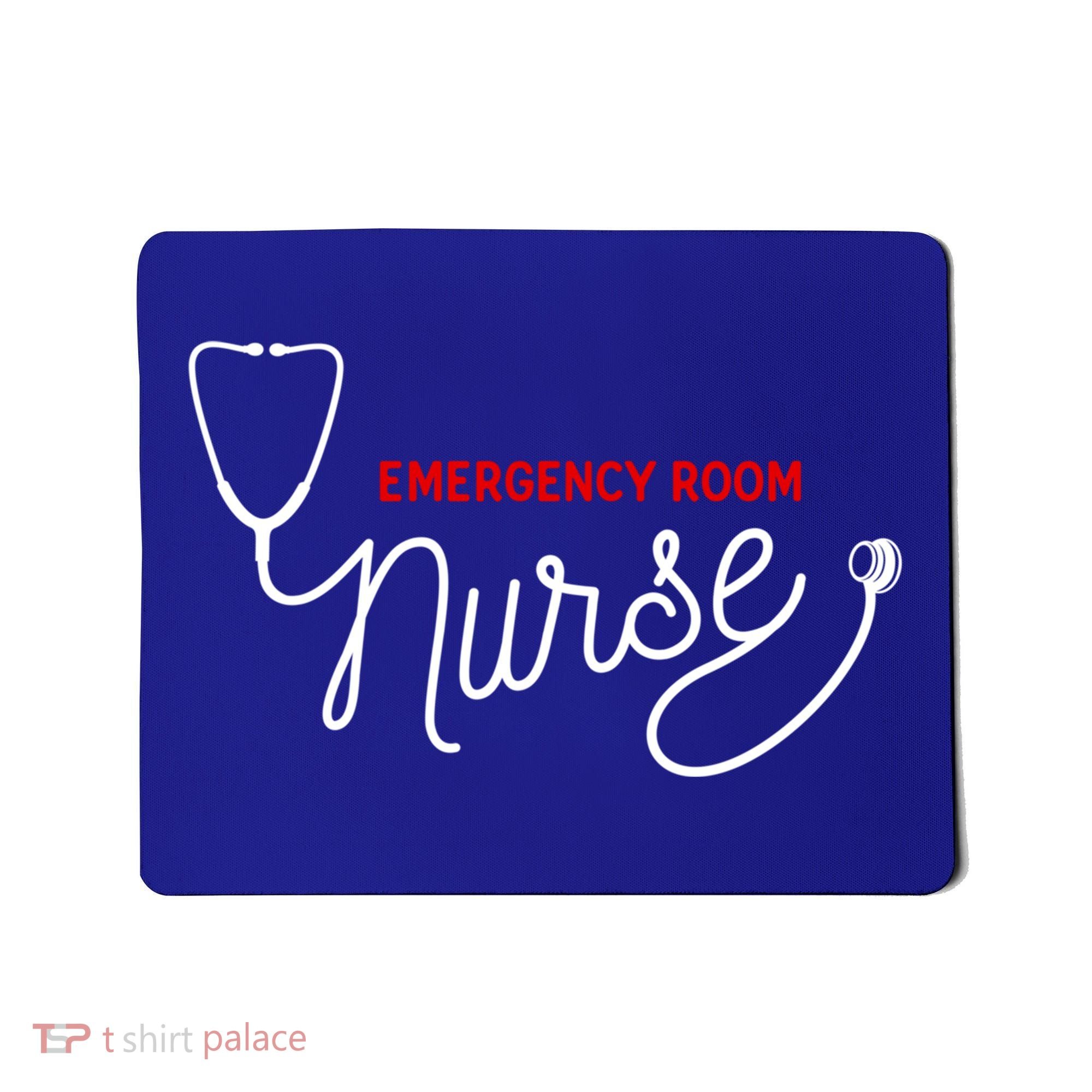 Er Nurse Clothing Gift Emergency Room Nurse Gift Mousepad