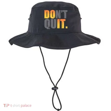 Encouraging Don't Quit Do it Bucket Hat