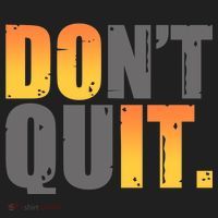 Encouraging Don't Quit Do it Beanie thumb 2