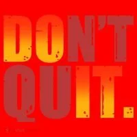 Encouraging Don't Quit Do it Santa Hat thumb 1