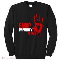 End Impunity In Iraq Sweatshirt thumb 0