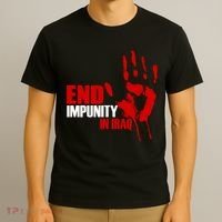 End Impunity In Iraq T-Shirt thumb 3