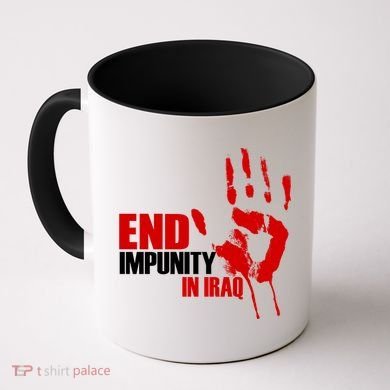 End Impunity In Iraq Coffee Mug