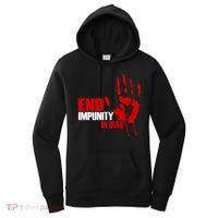 End Impunity In Iraq Women's Hoodie thumb 0