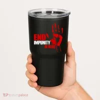 End Impunity In Iraq Tumbler thumb 2