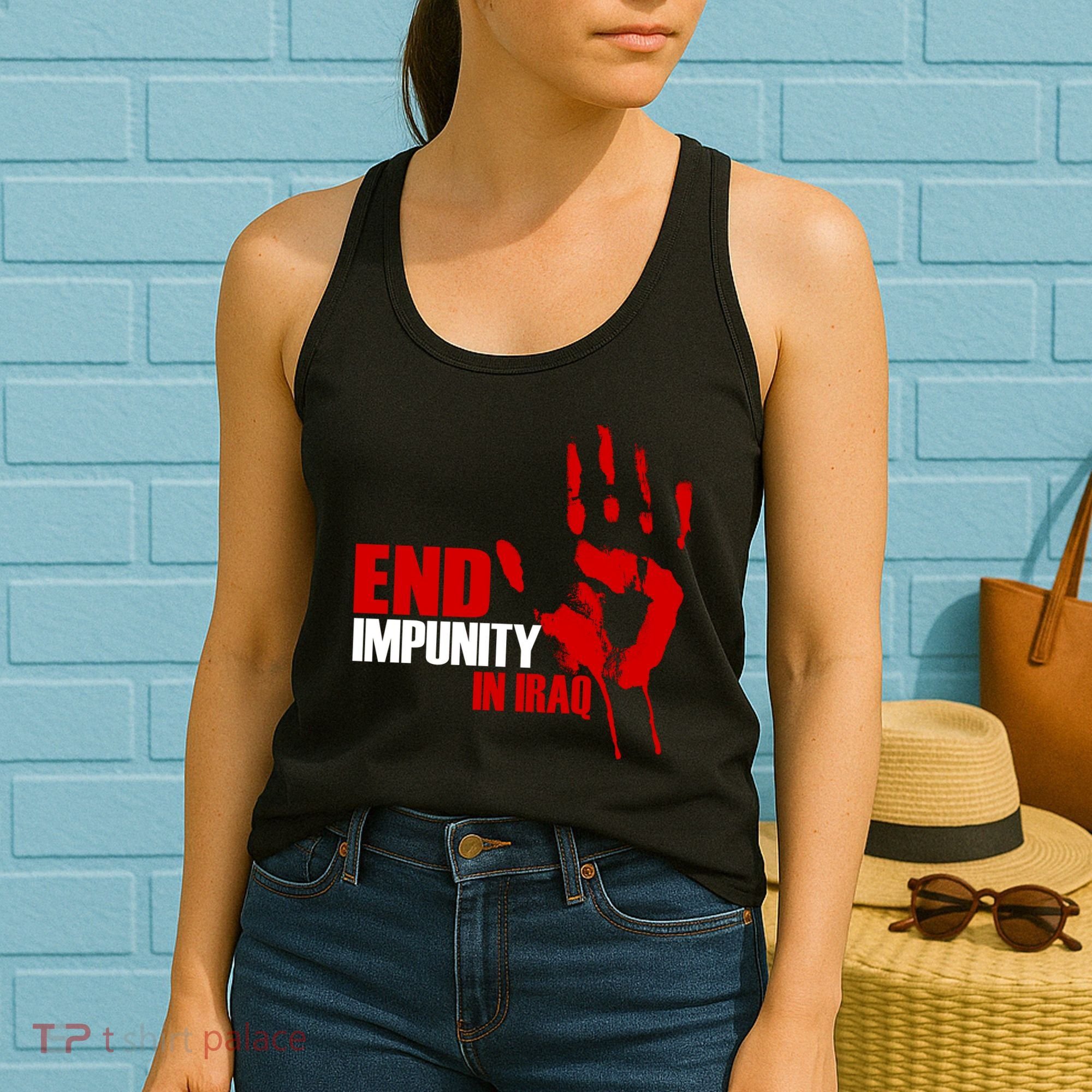 End Impunity In Iraq Women's Tank Top