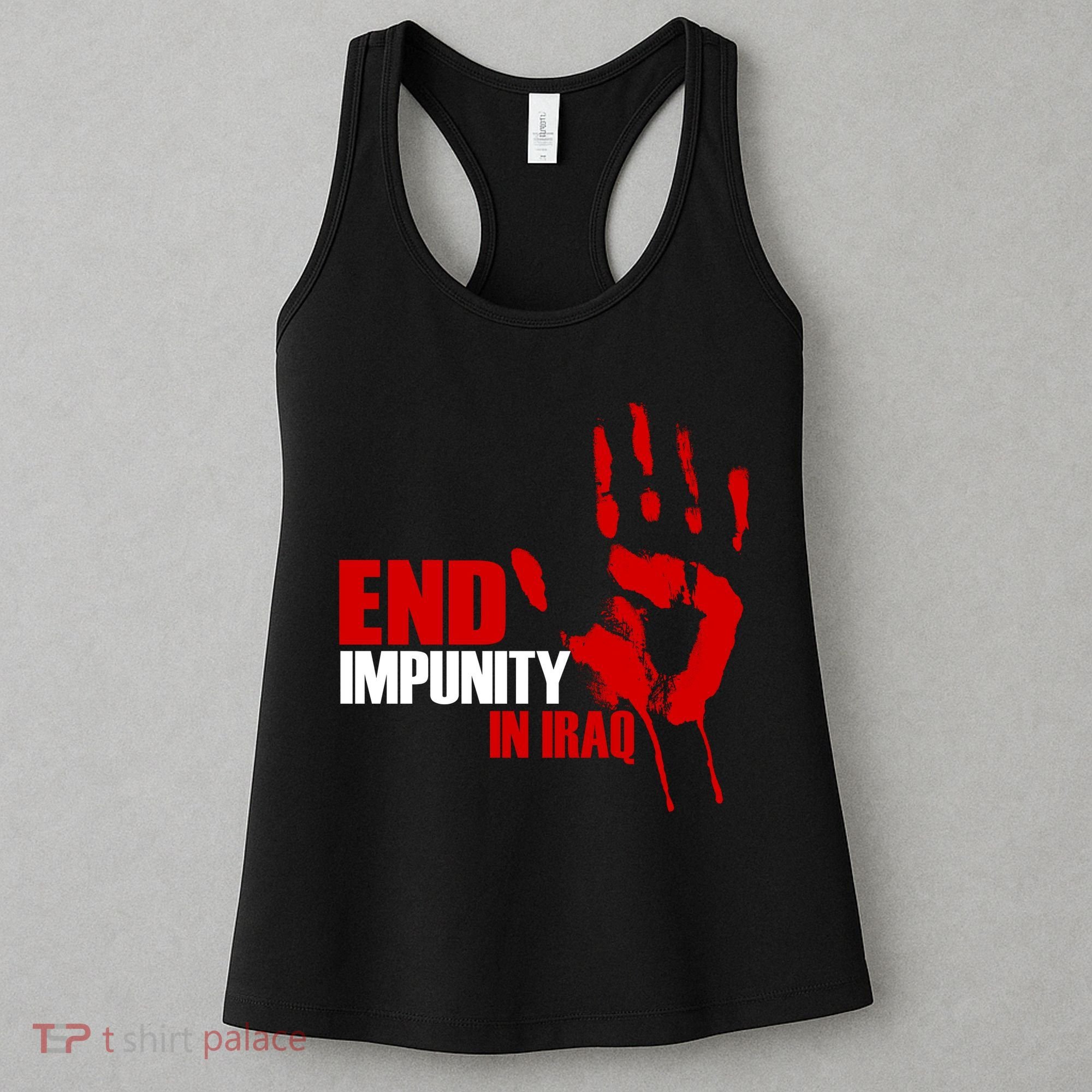 End Impunity In Iraq Women's Tank Top
