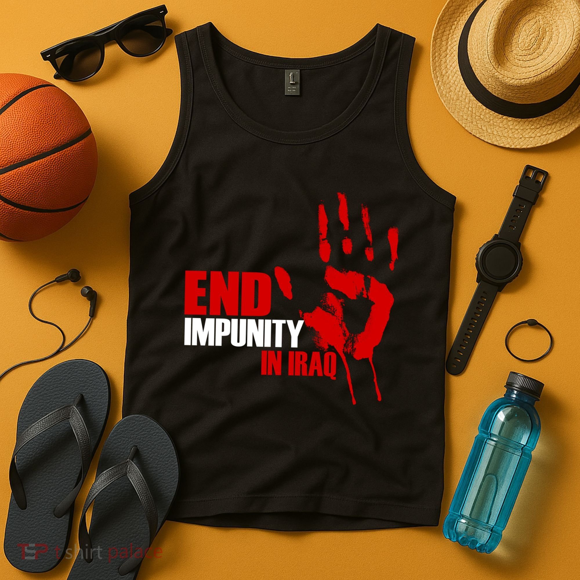 End Impunity In Iraq Tank Top