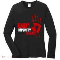 End Impunity In Iraq Women's Long Sleeve Shirt thumb 0