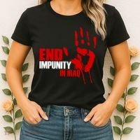 End Impunity In Iraq Women's T-Shirt thumb 2