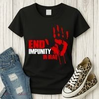 End Impunity In Iraq Women's T-Shirt thumb 3
