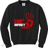 End Impunity In Iraq Kids Sweatshirt thumb 0