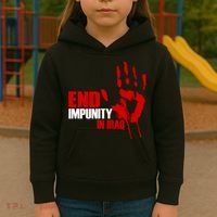 End Impunity In Iraq Kids Hoodie thumb 3