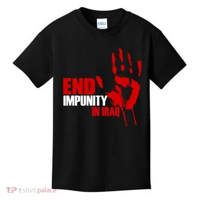 End Impunity In Iraq Kids T-Shirt