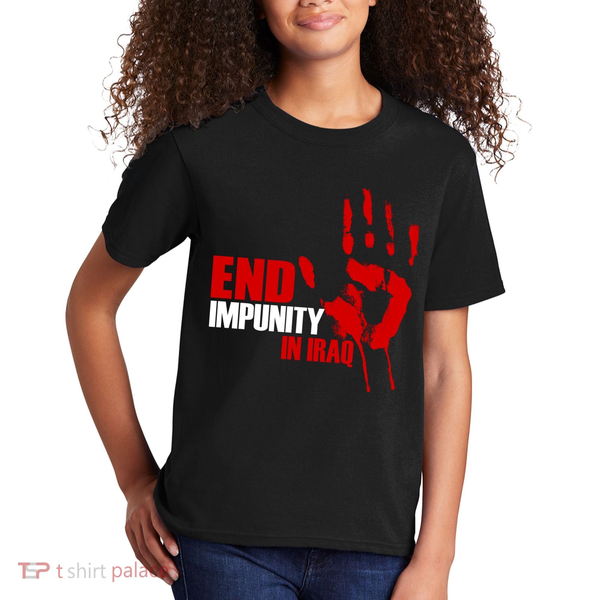 End Impunity In Iraq Kids T-Shirt