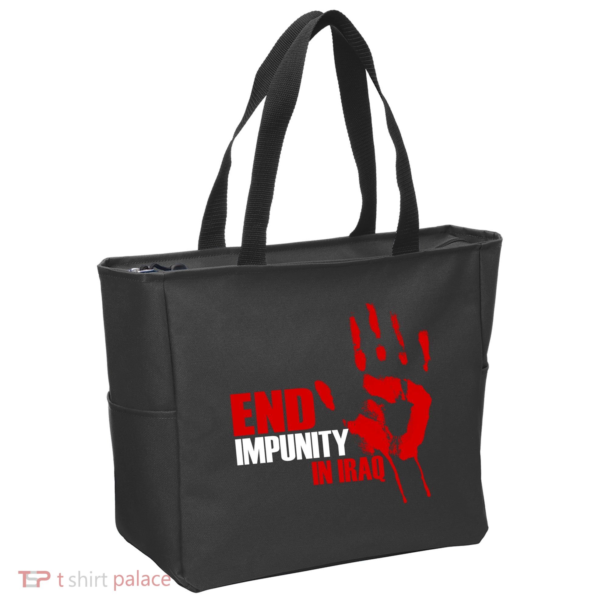 End Impunity In Iraq Tote Bag
