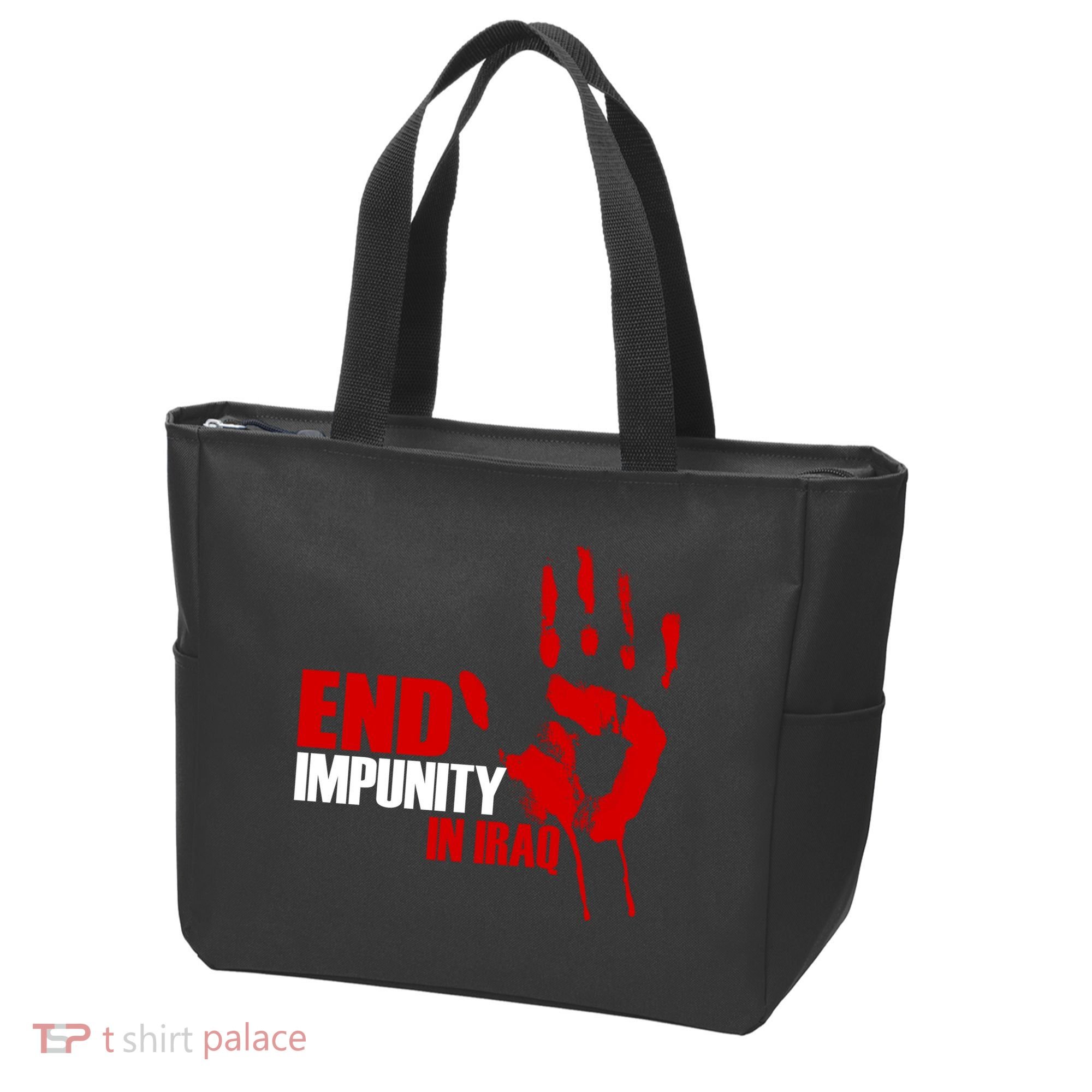 End Impunity In Iraq Tote Bag