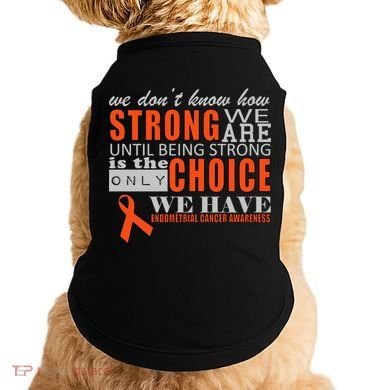 Endometrial Cancer Awareness Doggie Tank